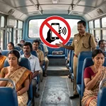 அரசுப் பேருந்துகளில் ஸ்பீக்கரில் பாட்டு கேட்கத் தடை!